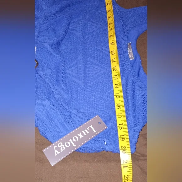 NWT Luxology Lace Maxi Dress 👗 (XL) - Picture 4 of 5